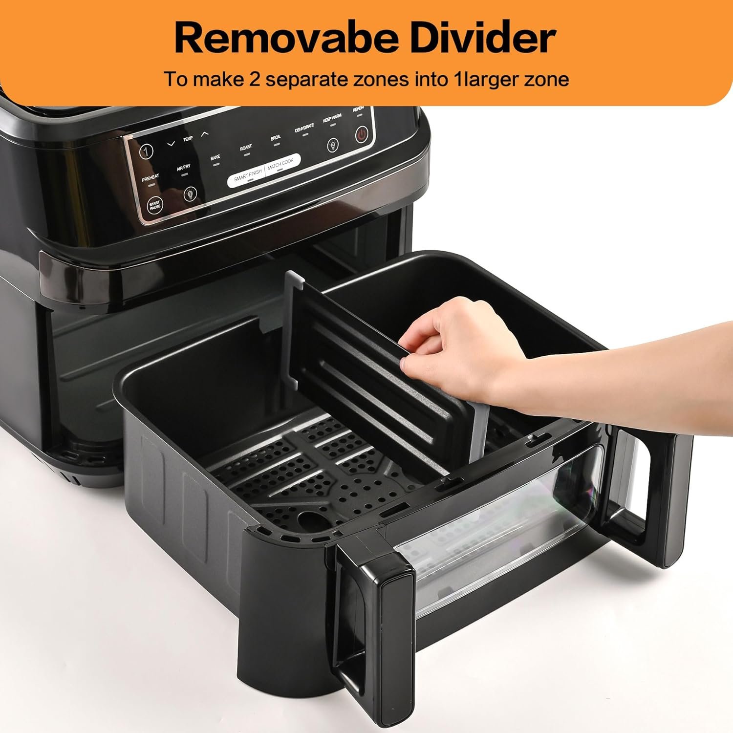 emphsism 12l hot air fryer with adjustable chambers emphsism 12l hot air fryer with adjustable chambers