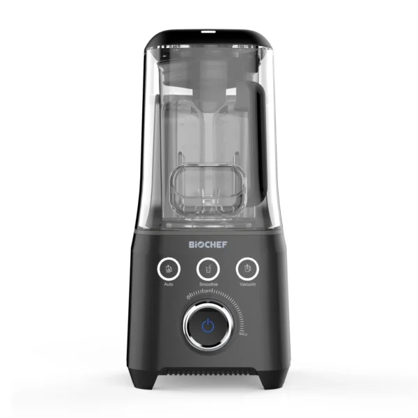 biochef apollo vacuum blender – black 1.5l