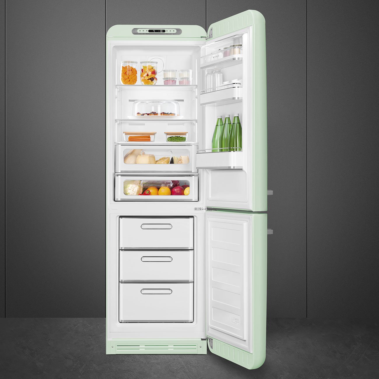 smeg fab32 free standing refrigerator right hand hinge smeg fab32 free standing refrigerator right hand hinge